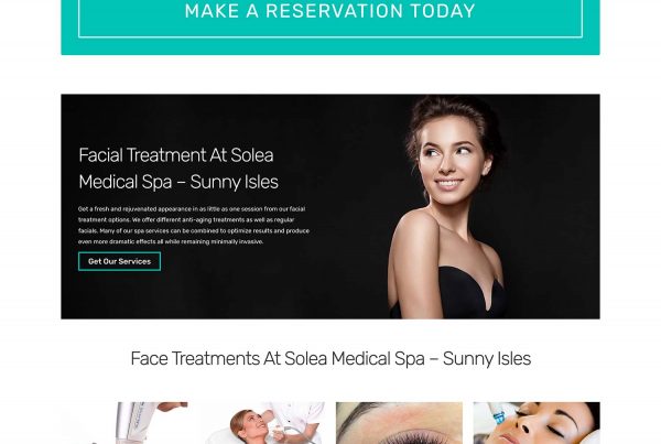 Medical Spa Miami Website Design